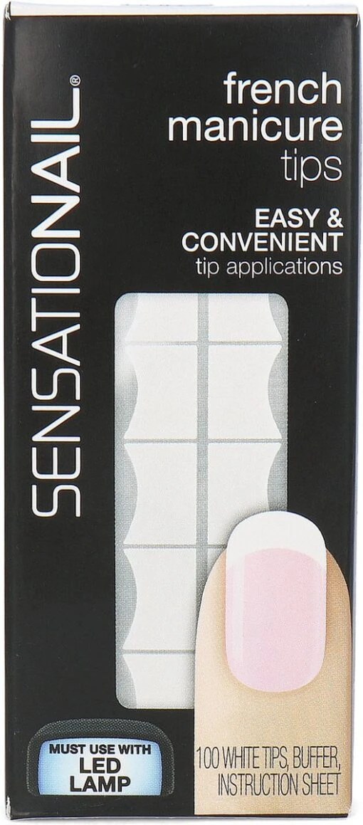 SensatioNail French Manicure Tips - 100 Stuks -Bekende Cosmetica Winkel 528x1200 1