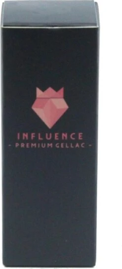 #BADBLACK - Influence Gellac - Zwarte Gellak - Gellak Zwart UV - UV Gellak - Gel Nagellak - Gellac - Kado Vrouw - Valentijns Cadeau - Kado Voor Haar - 10 Ml -Bekende Cosmetica Winkel 545x1200