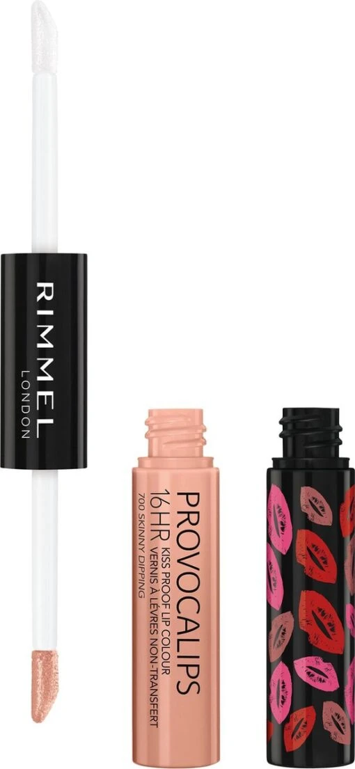 Rimmel London Provocalips Kiss Proof 16 Hr Liquid Lip - 700 Skinny Dipping - 7 Ml - Nude -Bekende Cosmetica Winkel 554x1200 5