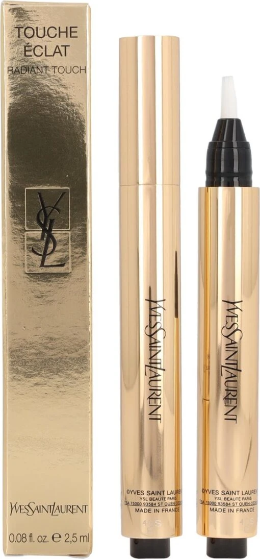 Yves Saint Laurent Touche Éclat Concealer - 2.5 Luminous Vanilla - Concealer - 2,5 Ml -Bekende Cosmetica Winkel 559x1200 1