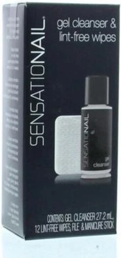 Sensationail Gel Cleanser & Lint-Free Wipes -Bekende Cosmetica Winkel 566x1200 1