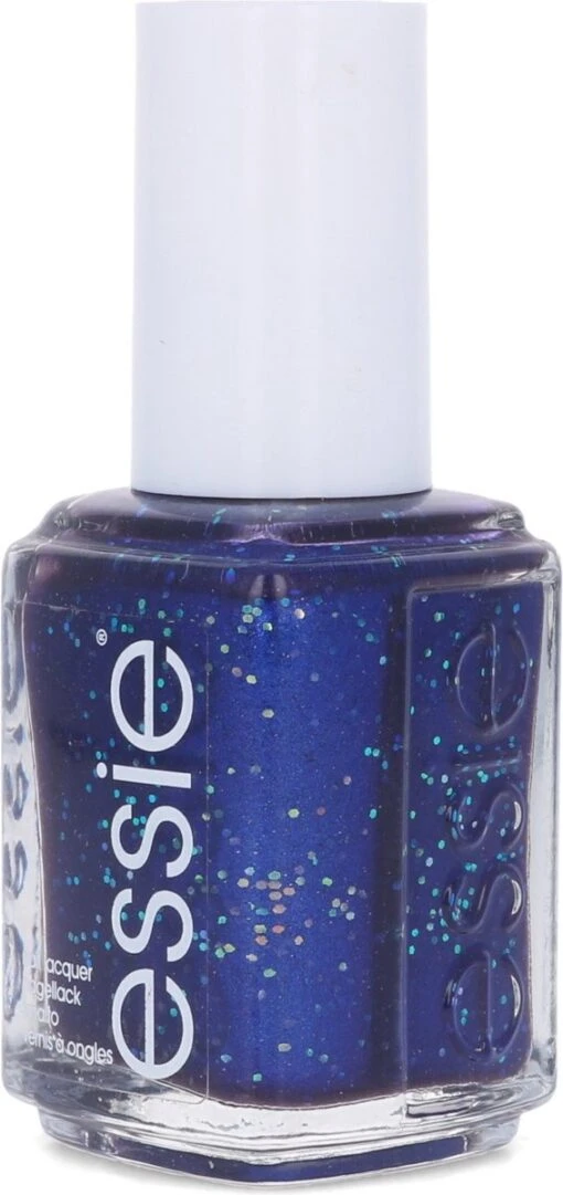 Essie Winter Collection Nagellak – 670 Tied And Blue - Blauwe Glitter Nagellak -Bekende Cosmetica Winkel