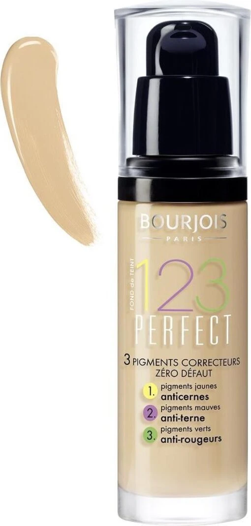 Bourjois 123 Perfect Foundation - 54 Beige Foncé -Bekende Cosmetica Winkel 572x1200 5