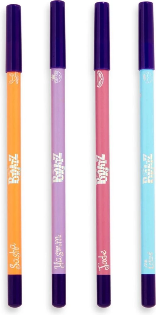 Makeup Revolution X Bratz Kohl Liner Set - Eyeliner/Oogpotlood Set - Pastel Lila, Roze, Oranje & Blauw -Bekende Cosmetica Winkel 596x1200 6