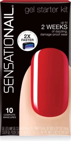 Sensationail Starter Kit - Scarlet Red - Gel Nagellak -Bekende Cosmetica Winkel 605x1200 4