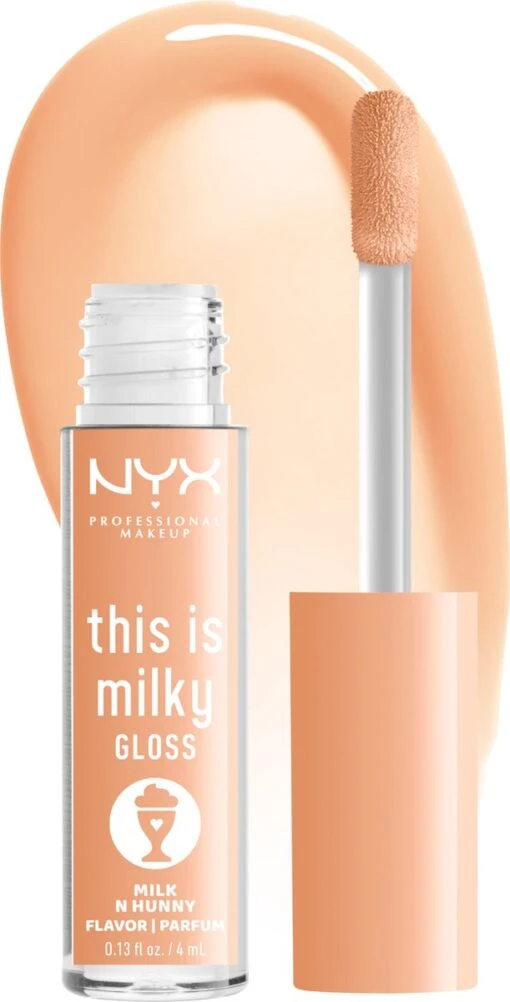 NYX Professional Makeup This Is Milky Gloss - TIMG17 Milk N Hunny - Lipgloss - 4 Ml -Bekende Cosmetica Winkel 611x1200 1