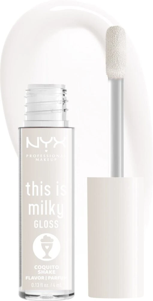 NYX Professional Makeup This Is Milky Gloss - TIMG16 Coquito Shake - Lipgloss - 4 Ml -Bekende Cosmetica Winkel 612x1200 1