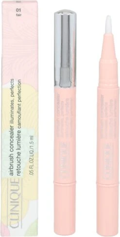 Clinique - Airbrush Concealer Brightening Corrector 1.5 Ml 01 Fair - -Bekende Cosmetica Winkel 613x1200