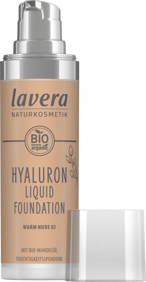 Lavera Make-up Hyaluron Liquid Foundation -Warm Nude 03-, 30 Ml -Bekende Cosmetica Winkel 622x1200 6