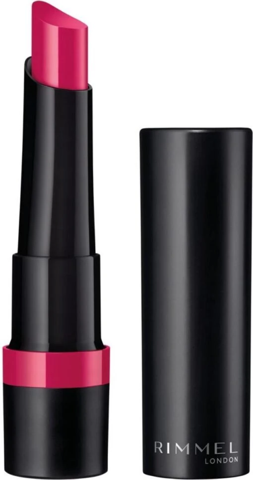 Rimmel London Lasting Finish Extreme Lippenstift - Buzz'n 130 -Bekende Cosmetica Winkel 632x1200 1