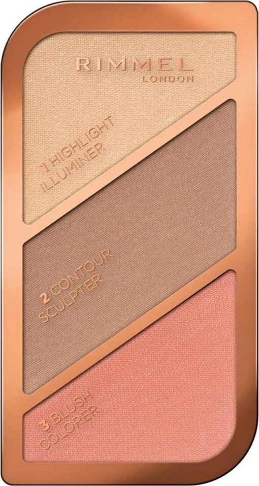 Rimmel London Kate Sculpting Palette Gezichtspoeder - Coral Glow -Bekende Cosmetica Winkel 639x1200 1