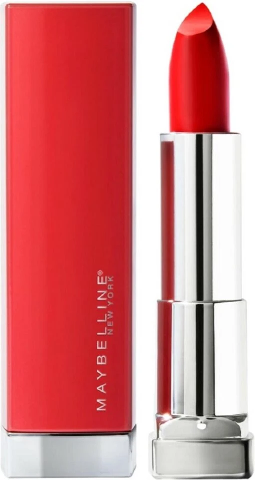 Maybelline Color Sensational Made For All Lippenstift - 382 Red For Me - Rood - Mat -Bekende Cosmetica Winkel 639x1200 2