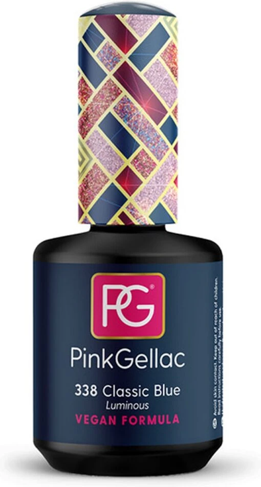 Pink Gellac - Classic Blue - Gellak - Blauw - 15 Ml -Bekende Cosmetica Winkel