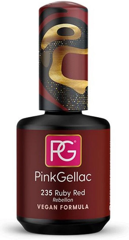 Pink Gellac - Ruby Red - Gellak - Rood - 15 Ml -Bekende Cosmetica Winkel