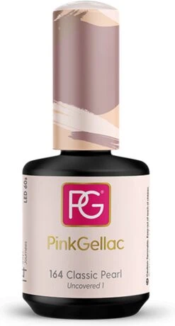 Pink Gellac - Classic Pearl - Gellak - Vegan - Wit - Glanzend - 15ml -Bekende Cosmetica Winkel 645x1200 2