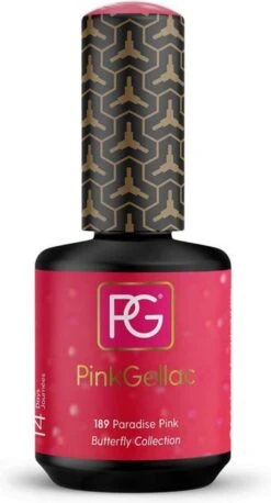 Pink Gellac - Paradise Pink - Gellak - Vegan - Roze - Glanzend - 15ml -Bekende Cosmetica Winkel 647x1200