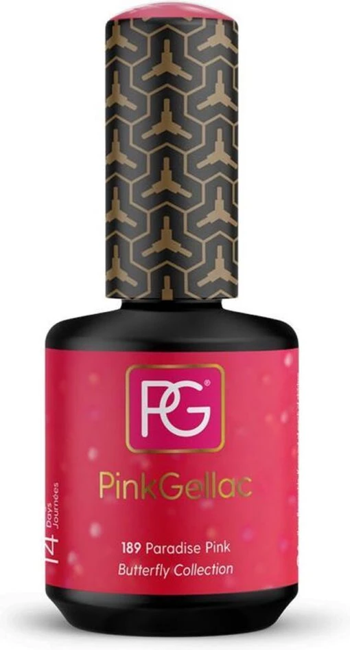 Pink Gellac - Paradise Pink - Gellak - Vegan - Roze - Glanzend - 15ml -Bekende Cosmetica Winkel