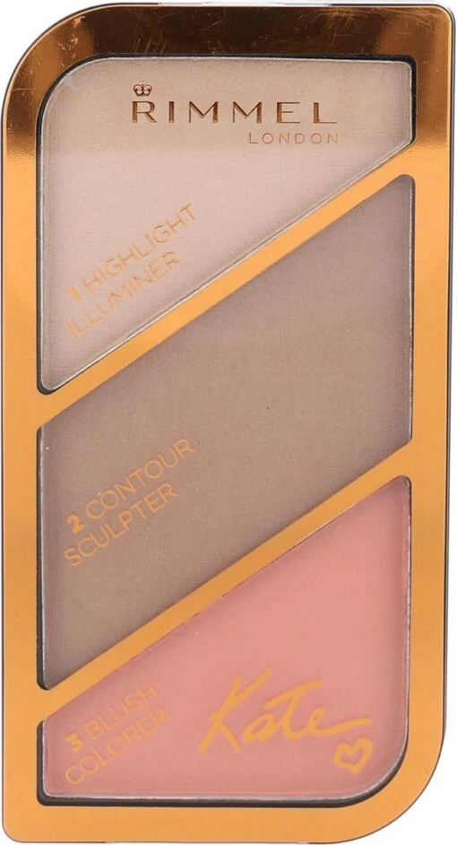 Rimmel London Kate Sculpting Palette Gezichtspoeder - Coral Glow -Bekende Cosmetica Winkel 650x1200 1