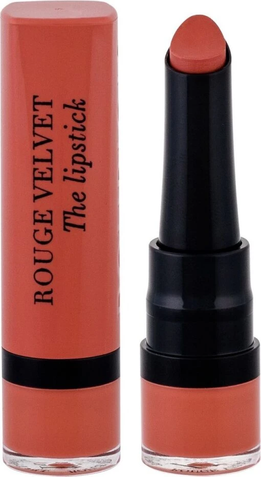 Bourjois Rouge Velvet The Lipstick Lippenstift - 15 Peach Tatin -Bekende Cosmetica Winkel 656x1200 2