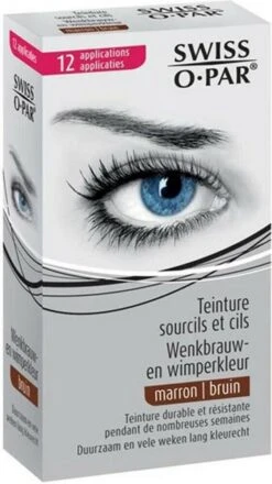 Swiss O Par - Wenkbrauw- En Wimperverf Bruin 1 Set -Bekende Cosmetica Winkel 673x1200 3