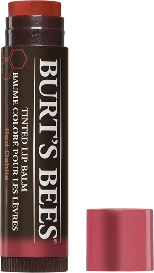 Burt's Bees Bur's Bees Lipbalm Red Dahlia -Bekende Cosmetica Winkel 676x1200 1