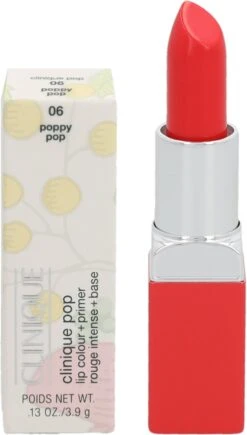 Clinique Pop Lip Colour + Primer Lippenstift - Poppy Pop -Bekende Cosmetica Winkel 681x1200 2