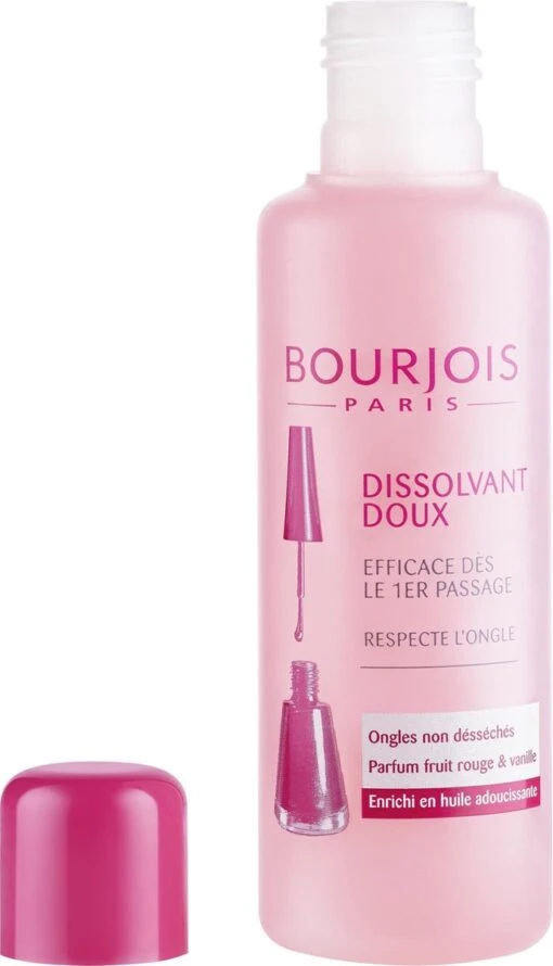 Bourjois Dissolvant Nagellakremover - 125 Ml -Bekende Cosmetica Winkel