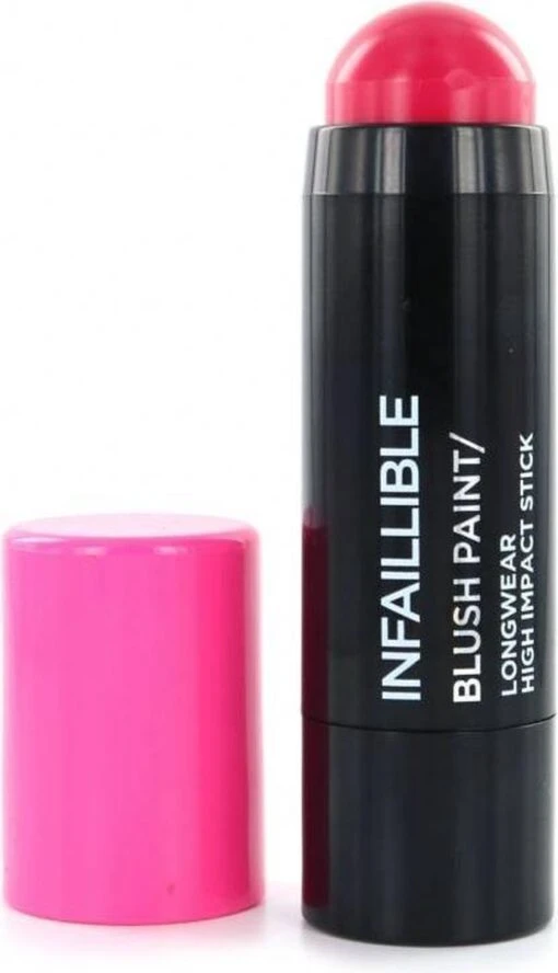 L'Oréal Infallible Blush Paint Blush Stick - Fuchsia Fame -Bekende Cosmetica Winkel