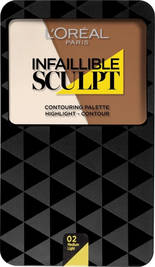 L'Oréal Paris Infallible - 300 Medium - Sculpt Palette -Bekende Cosmetica Winkel 696x1200 2