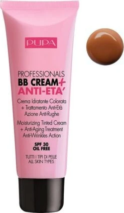 PUPA Milano Pupa Professionals BB Creme Anti-Eta SPF30 002 Sand -Bekende Cosmetica Winkel 700x1200 3