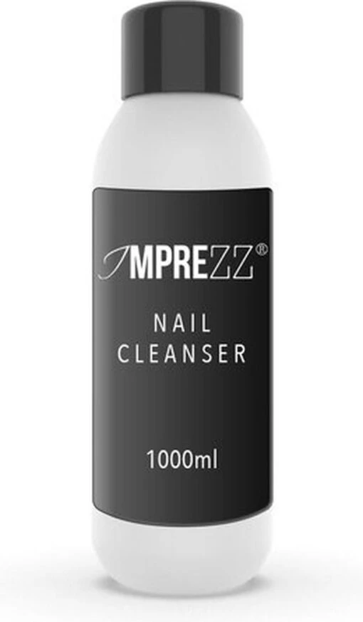 IMPREZZ® | Nail Cleanser 1000ml | Voor Het Ontvetten Van De Nagel En Verwijderen Van De Plaklaag Van Gel -Bekende Cosmetica Winkel