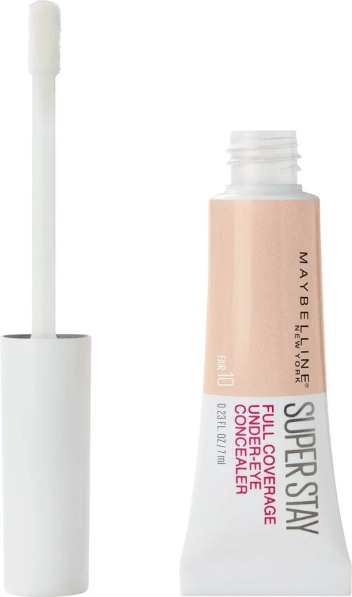 Maybelline SuperStay Under Eye Concealer - 10 Fair – Matte Finish -Bekende Cosmetica Winkel 707x1200 1