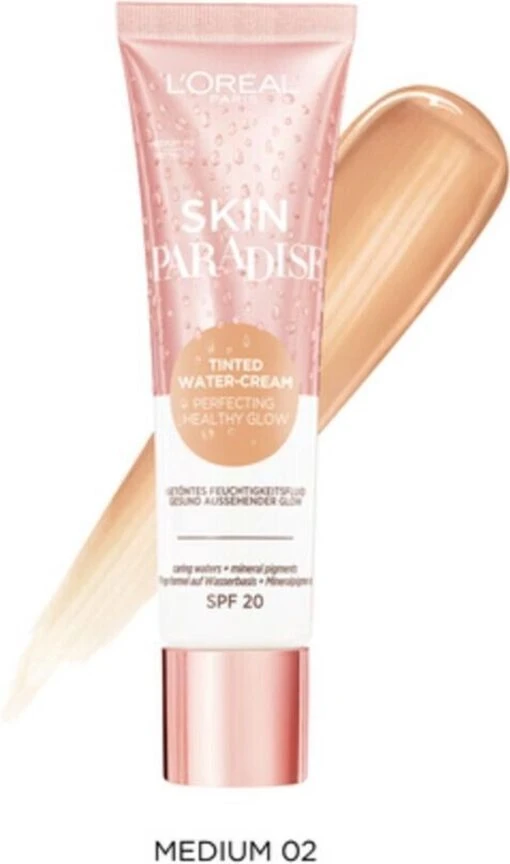 L’Oréal Paris WULT Skin Paradise BB Cream Tinted Cream Foundation - 02 Medium -Bekende Cosmetica Winkel 708x1200 1