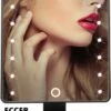 Make-Up Spiegel - LED Verlichting - Zwart - Cosmetica Spiegel - Scheerspiegel -Bekende Cosmetica Winkel 713x1200 3