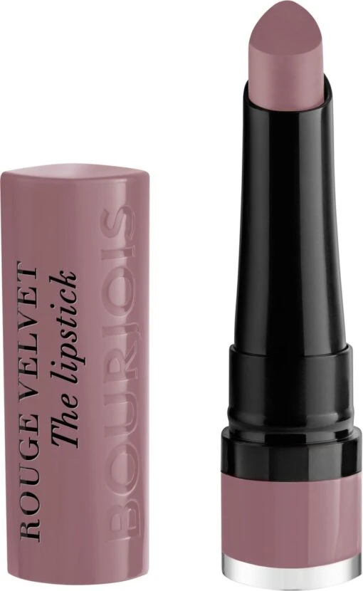 Bourjois Rouge Velvet The Lipstick Lippenstift - 18 Mauve-Martre -Bekende Cosmetica Winkel 737x1200 1