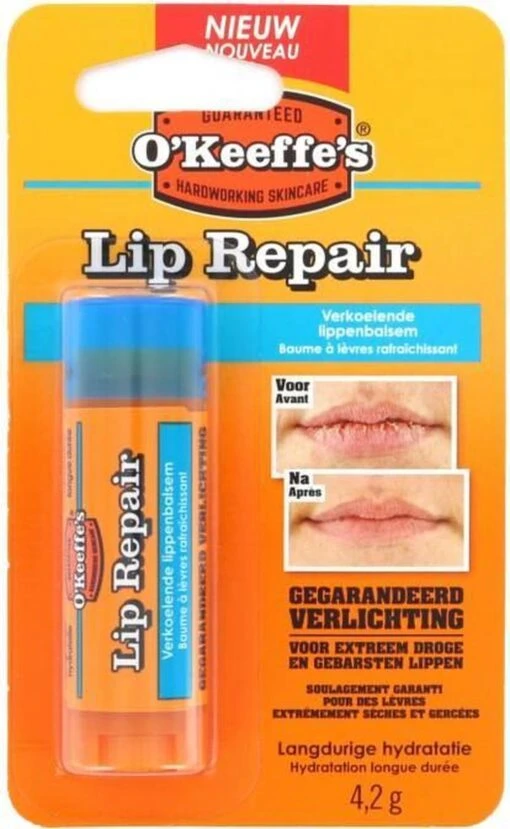 O'Keeffe's Lip Repair Verkoelend -Bekende Cosmetica Winkel 738x1200 2