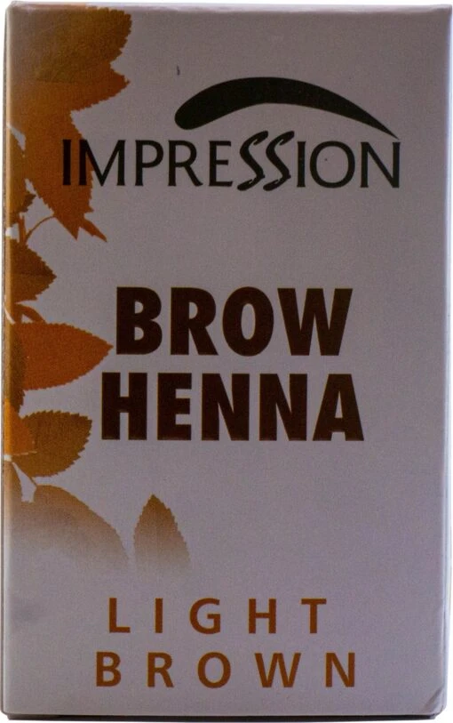 Impression Henna Wenkbrauwverf | Lichtbruin | Light Brown | Brun Clair | Brow Henna | Goed Voor Meer Dan 20 Behandelingen -Bekende Cosmetica Winkel 753x1200 2