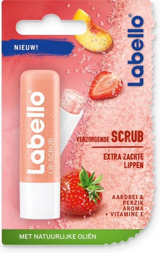 Labello Lipscrub Strawberry / Peach -Bekende Cosmetica Winkel 760x1200 3