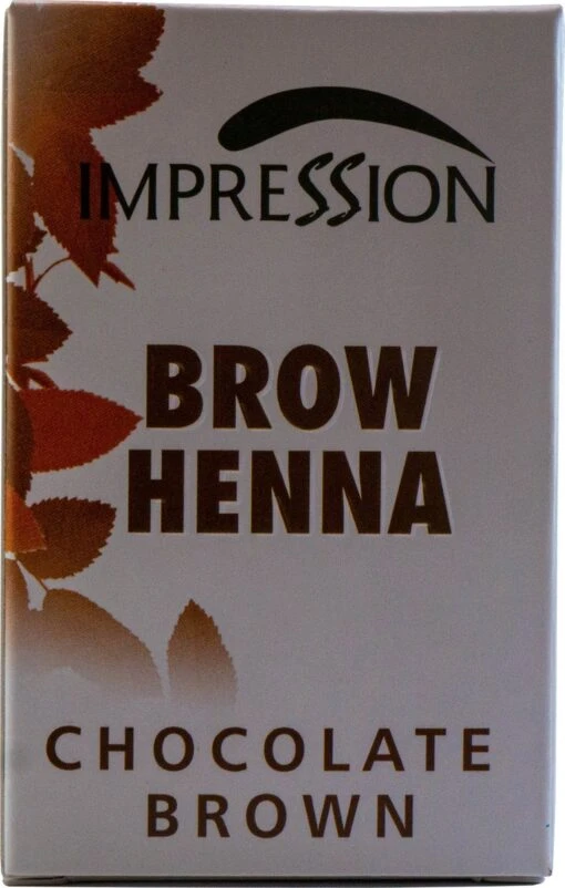 Impression Henna Wenkbrauwverf | Chocolade Bruin | Chocolate Brown | Chocolat Brun | Brow Henna | Goed Voor Meer Dan 20 Behandelingen -Bekende Cosmetica Winkel 763x1200 3