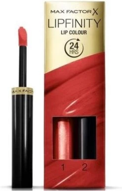 Max Factor Lipfinity Lip Colour Lippenstift - 125 So Glamorous -Bekende Cosmetica Winkel 766x1200