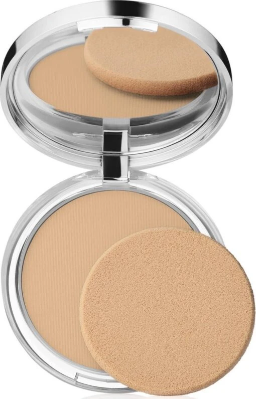 Clinique Stay-Matte Sheer Pressed Powder - 03 Stay Beige - 7,6 G -Bekende Cosmetica Winkel