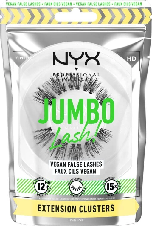 NYX Professional Makeup Jumbo Lash! Vegan False Lashes - LGLA01 Extension Clusters -Bekende Cosmetica Winkel 809x1200 3