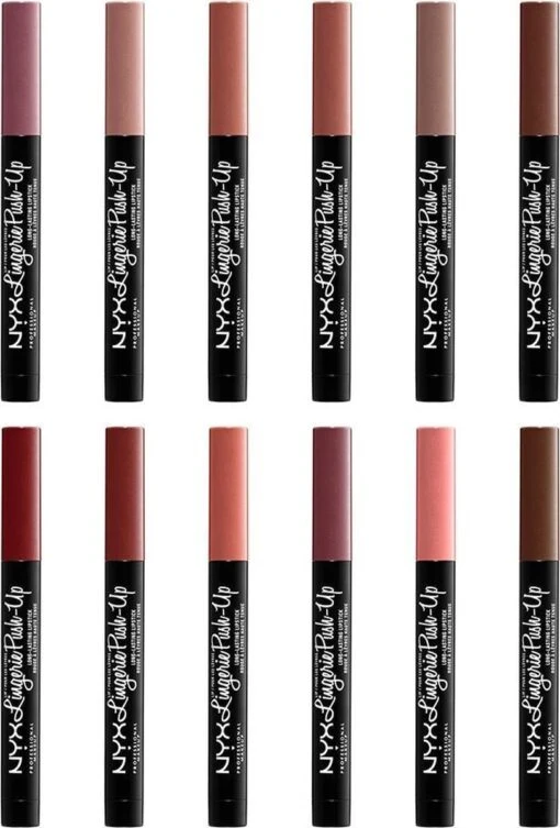 NYX Professional Makeup Lip Lingerie Push Up Long Lasting Lippenpotlood - LIPLIPLS017 Seduction - 16 Gr -Bekende Cosmetica Winkel 813x1200 3