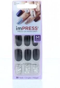 Kiss ImPRESS Press-on Manicure Play It Loud- Kunstnagels - Nagels - Press On Nails - Plaknagels - Nepnagels - 30 Stuks - Beste Kwaliteit -Bekende Cosmetica Winkel 814x1200