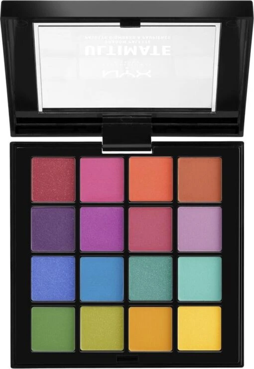 NYX Professional Makeup Ultimate Shadow Palette - Brights USP04 - Oogschaduw Palet -Bekende Cosmetica Winkel 825x1200 12