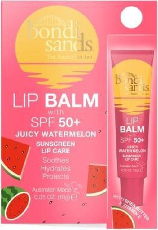 Bondi Sands - SPF 50+ Sunscreen Lip Balm Juicy Watermelon -Bekende Cosmetica Winkel 825x1200 6