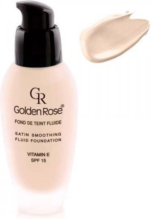 Golden Rose Fluid Foundation 23 - Foundation -Bekende Cosmetica Winkel