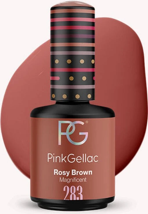 Pink Gellac - Rosy Brown - Gellak - Bruin - 15 Ml -Bekende Cosmetica Winkel 833x1200 2