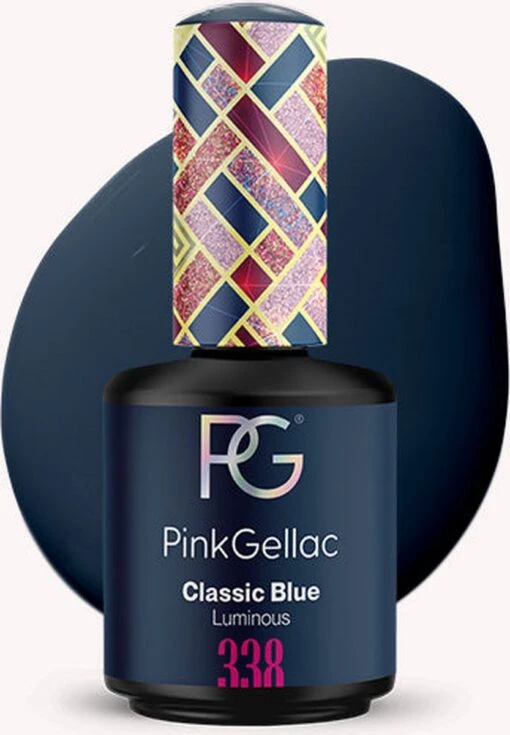 Pink Gellac - Classic Blue - Gellak - Blauw - 15 Ml -Bekende Cosmetica Winkel