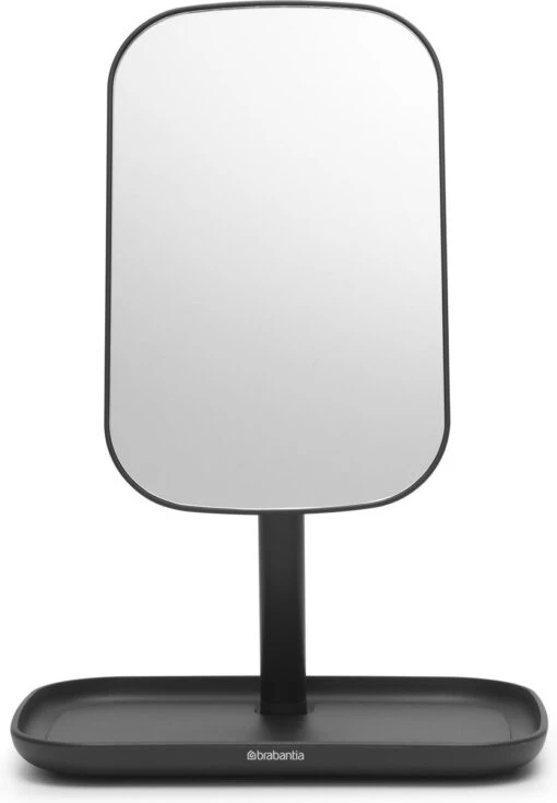 Brabantia ReNew Make-up Spiegel - Met Accessoireschaal - Dark Grey -Bekende Cosmetica Winkel 833x1200 9